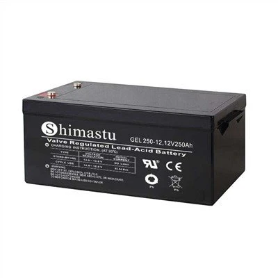 12V 250Ah gelová baterie