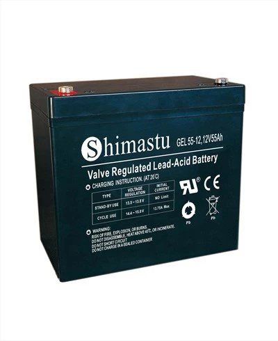 12V 55Ah gelová baterie